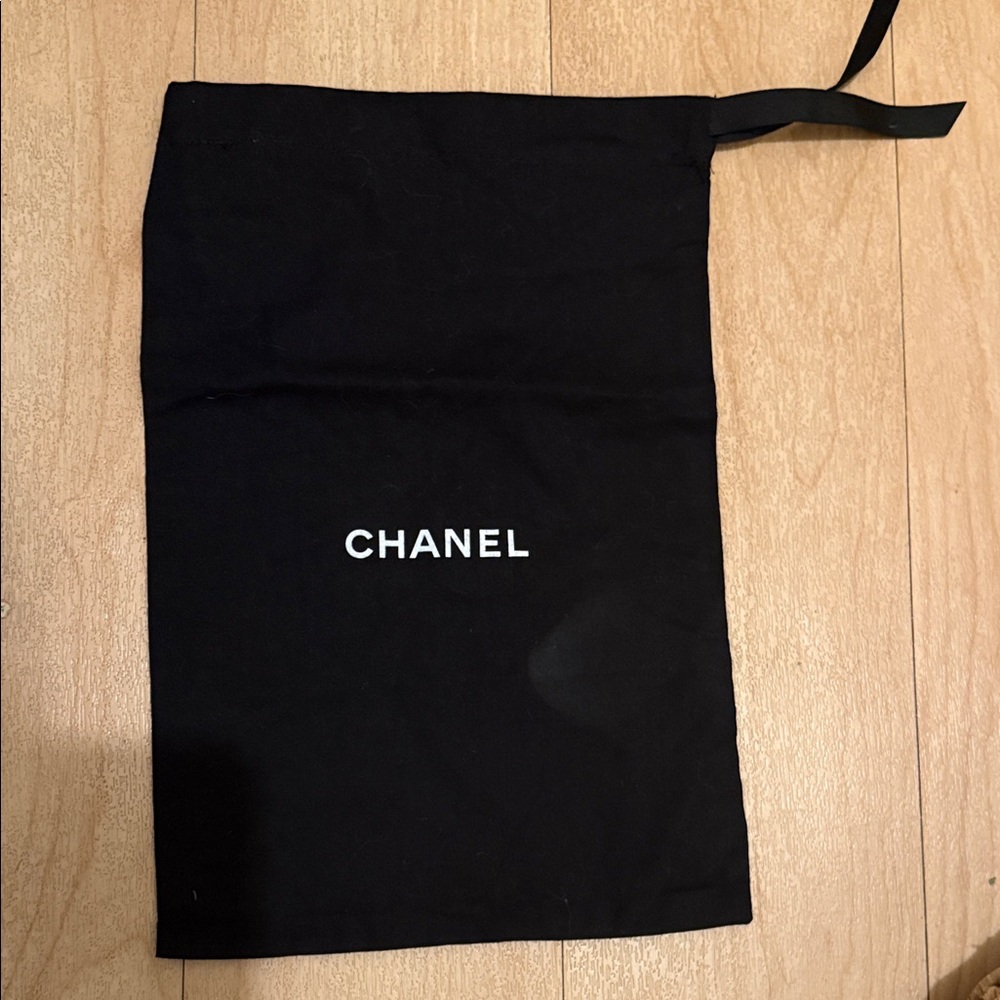 CHANEL dust bag Black Drawstring Pouch